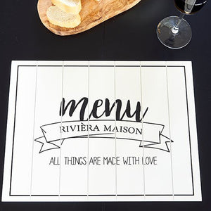 RM Love Placemat (30 cm)