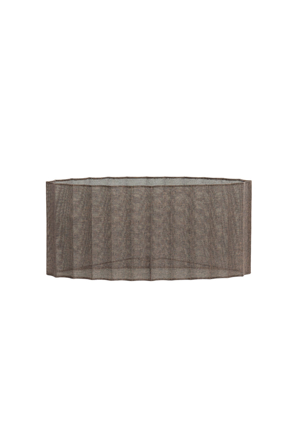 Shade oval straight slim 45-21-22 cm DISLI linen brown