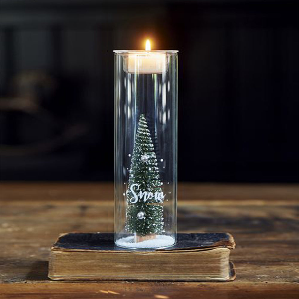RM Let it snow fillable votive Medium