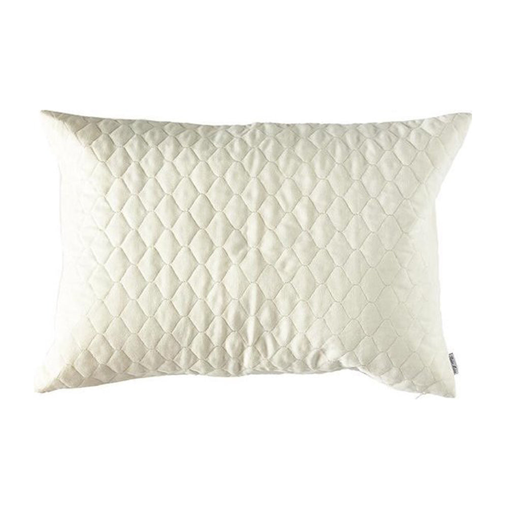 White Honeycomb Pillow Cover (65 cm)
