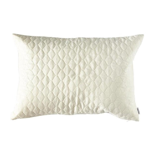 White Honeycomb Pillow Cover (65 cm)