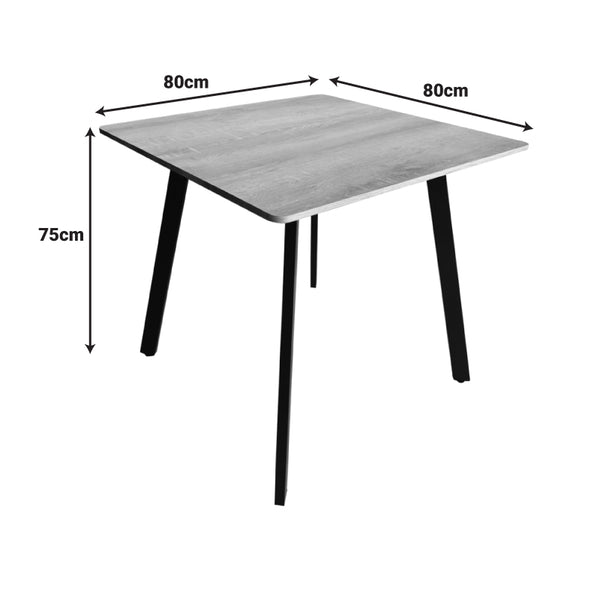 Squaro Square Dining Table (80 cm)