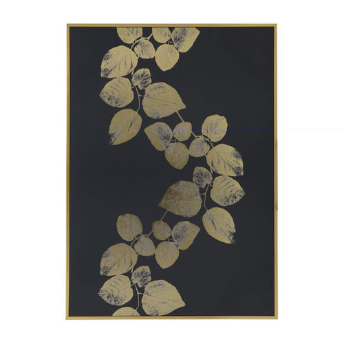 Gold Black Oil Painting (92.5 cm)