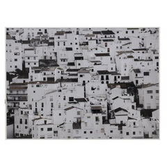 Black And White City Wall Painting (65 cm)