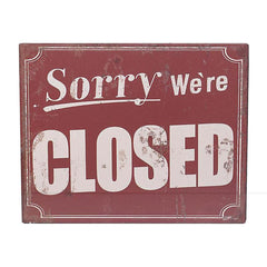 Closed Metal Wall Painting (40 cm)