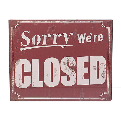 Closed Metal Wall Painting (40 cm)
