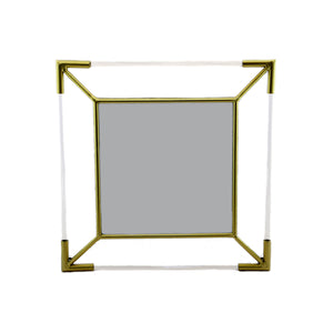 Gold Wall Mirror (45 x 45 cm)