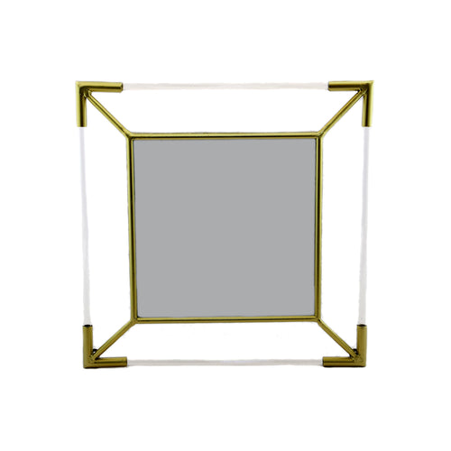 Gold Wall Mirror (45 x 45 cm)
