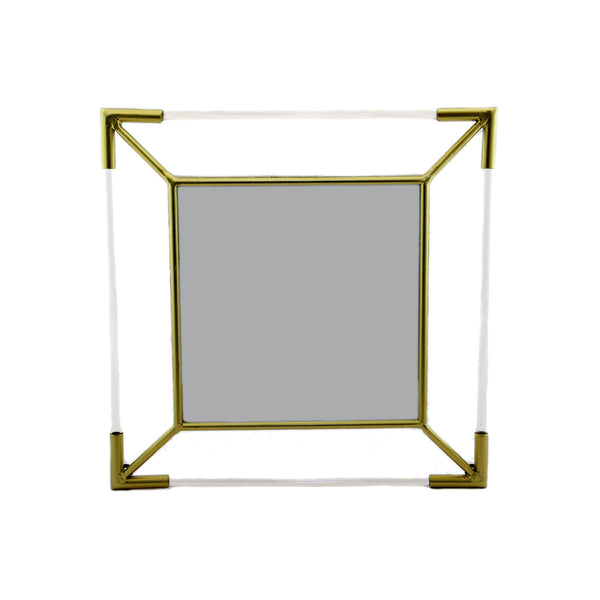 Gold Wall Mirror (45 x 45 cm)