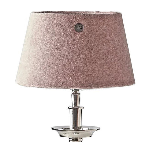 RM Pink Velvet Lampshade (20 cm)