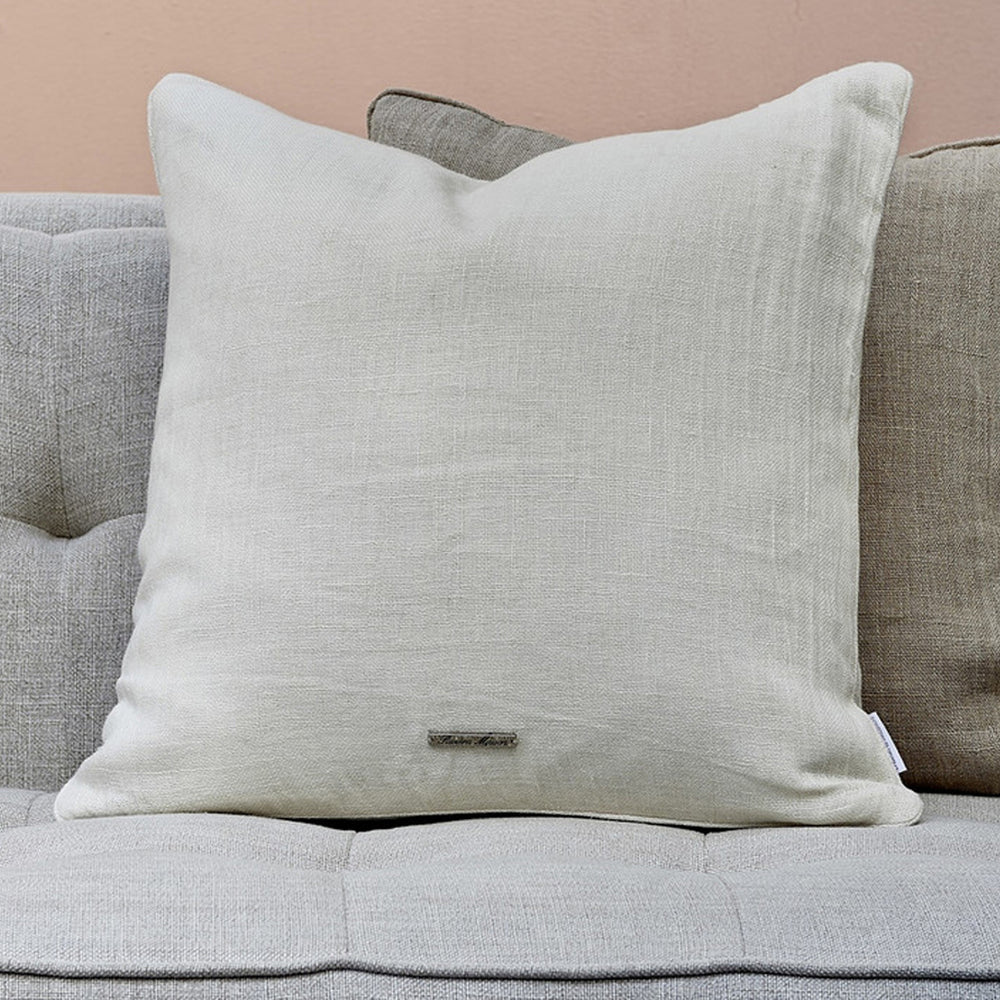 RM Lovely Linen Eggshell Cushion Cover