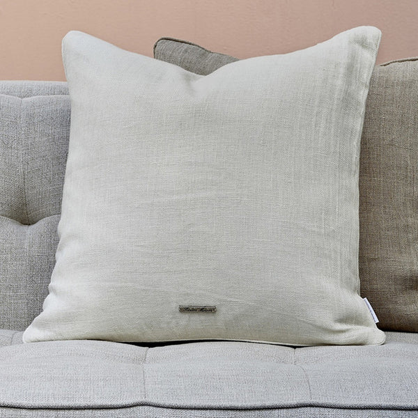 RM Lovely Linen Eggshell Cushion Cover