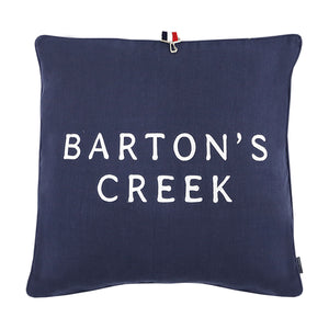 RM Barton's Creek Navy Cushion Cover