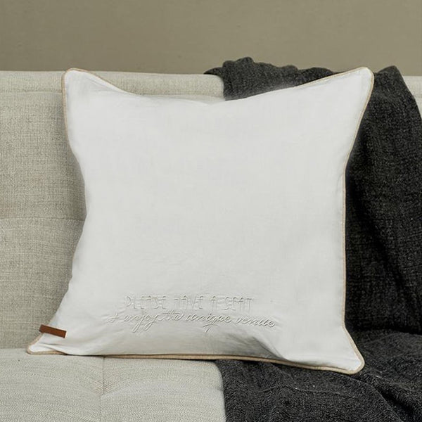 RM Cafe Floral Flower Cushion Cover (50 cm)