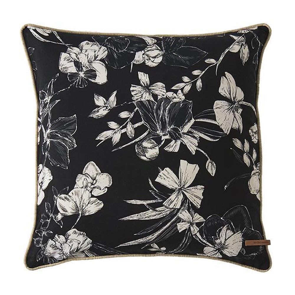 RM Cafe Floral Flower Cushion Cover (50 cm)