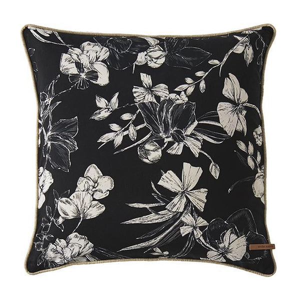 RM Cafe Floral Flower Cushion Cover (50 cm)