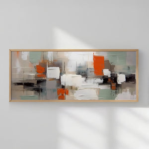 Multicolor Zebel Wall Art (120 cm)