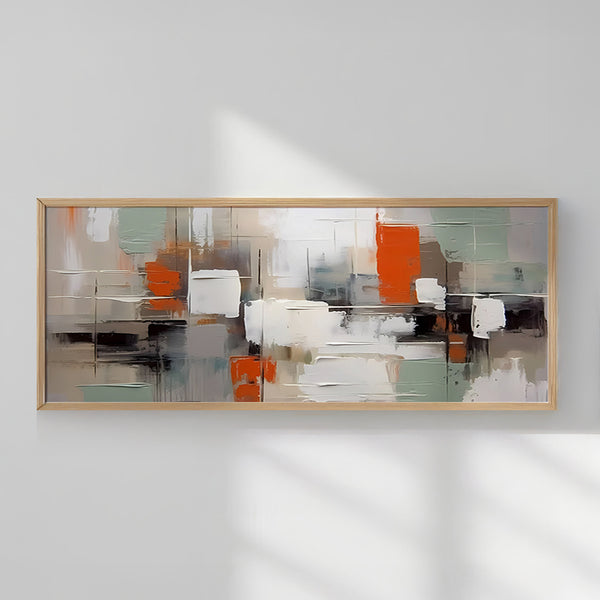 Multicolor Zebel Wall Art (120 cm)