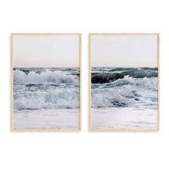 Multicolor Kaleria Diptych Wall Art (48 cm)