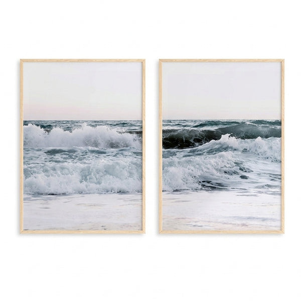 Multicolor Kaleria Diptych Wall Art (48 cm)