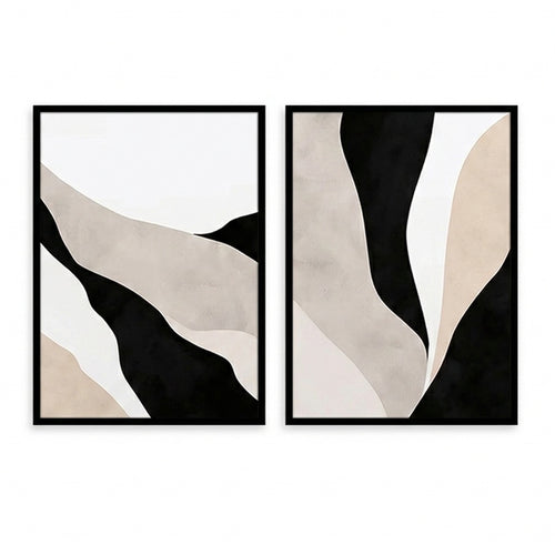 Multicolor Manua I Diptych Wall Art (48 cm)