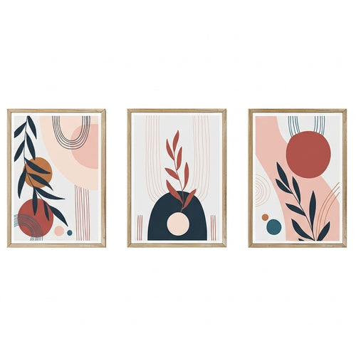 Caeris Triptych Framed Wall Art (48 cm)
