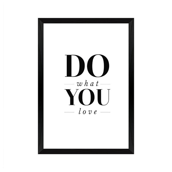 Venor Framed Wall Art with Motivation Print (48 cm)