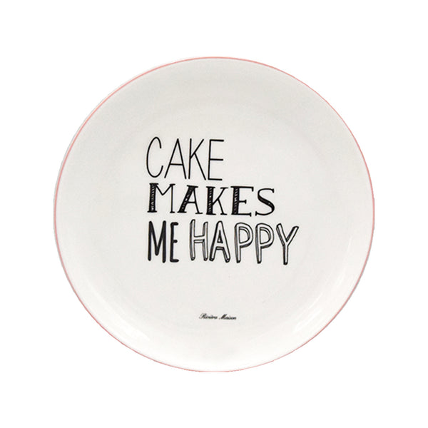 RM Cake Happy Plate (17 cm)