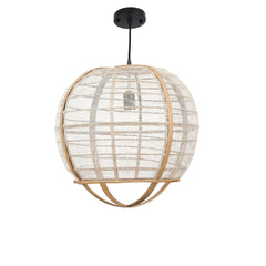 Beige Pella Hanging Lamp (43.5 cm)