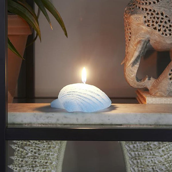 RM Seashell Candle Blue