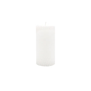 RM White Coral Reef Candle (7x15 cm)
