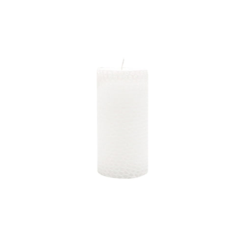 RM White Coral Reef Candle (7x15 cm)