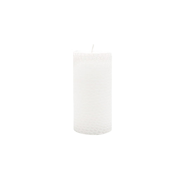 RM White Coral Reef Candle (7x15 cm)