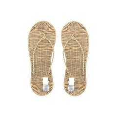 RM Rustic Rattan Flip Flops