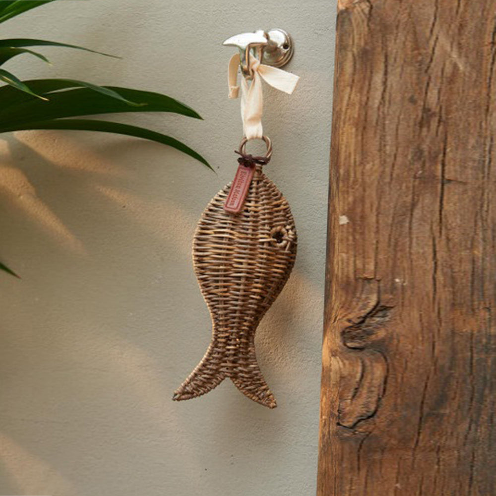 RM Rustic Rattan Fish