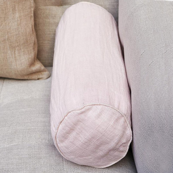 RM Lovely Linen Roll Pillow Cover