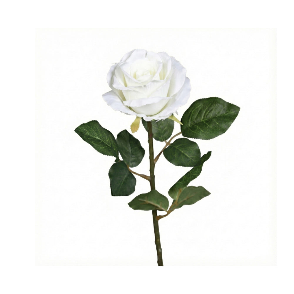 White Rose Stem (48 cm)