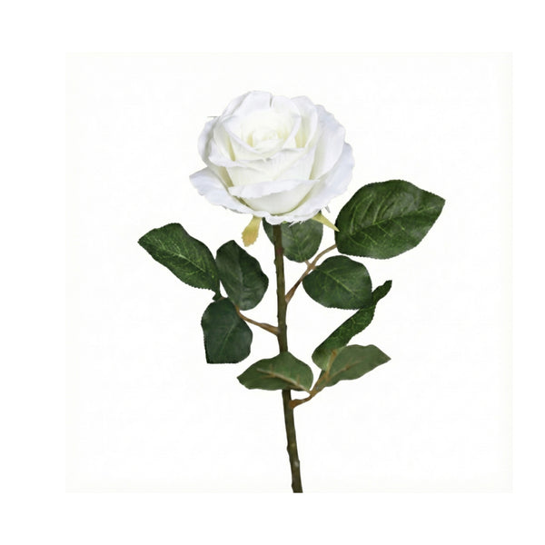 White Rose Stem (48 cm)