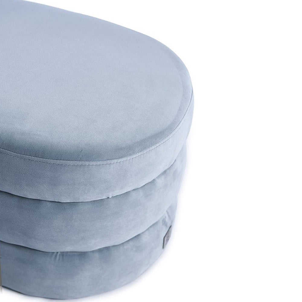 RM Statesman Velvet Poof (60 cm)