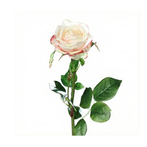 Peach Yellow Rose Stem (66 cm)