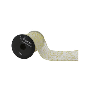 Gold Wired Ribbon (270cm)