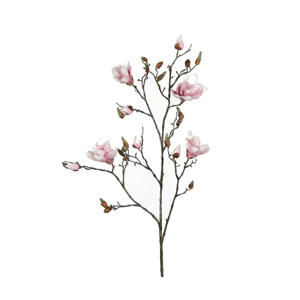 Pink Cream Magnolia Spray (110 cm)