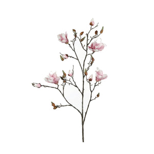 Pink Cream Magnolia Spray (110 cm)