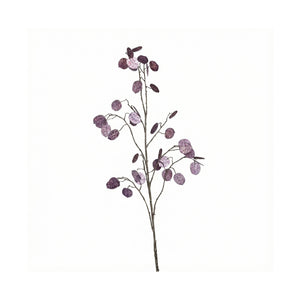 Aubergine Lunaria Twig (125 cm)