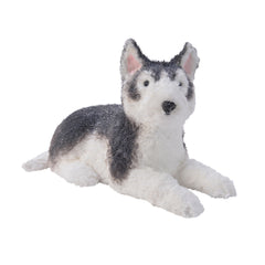 Laying Cotton Husky (25cm)