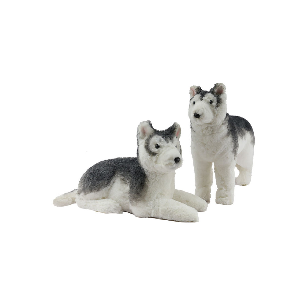 Plush Husky Figure (25cm)