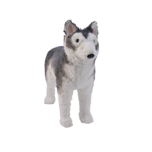Plush Husky Figure (25cm)