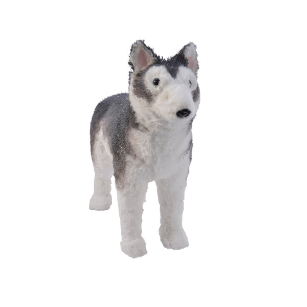 Plush Husky Figure (25cm)