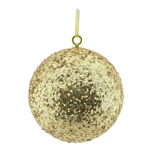 Foam Bauble - Light Gold (20cm)