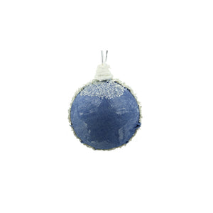 Foam Bauble - Jeans Blue (8cm)